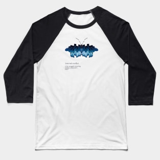 Abstract butterfly Baseball T-Shirt